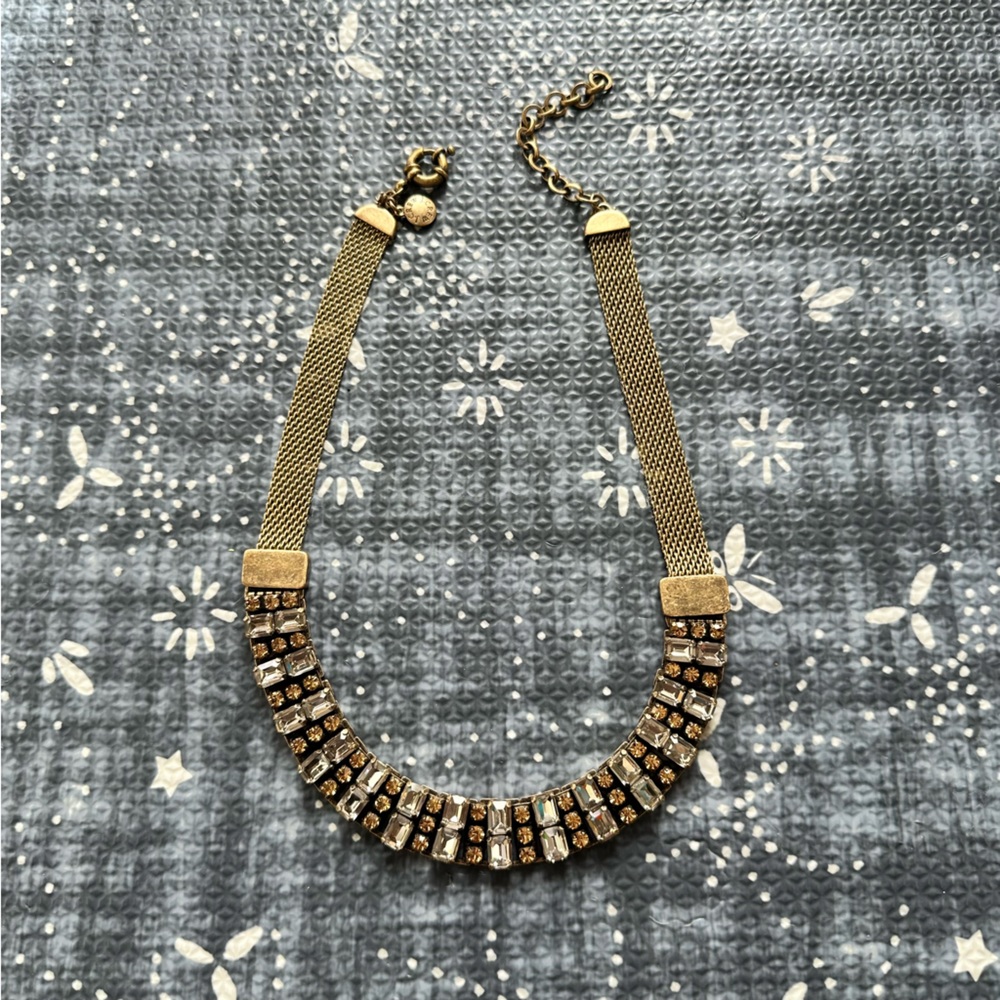 J. Crew Necklace Bronze